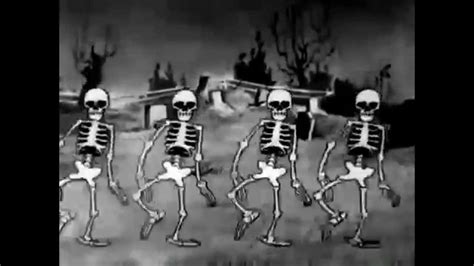 Spooky Scary Skeleton Dance - YouTube