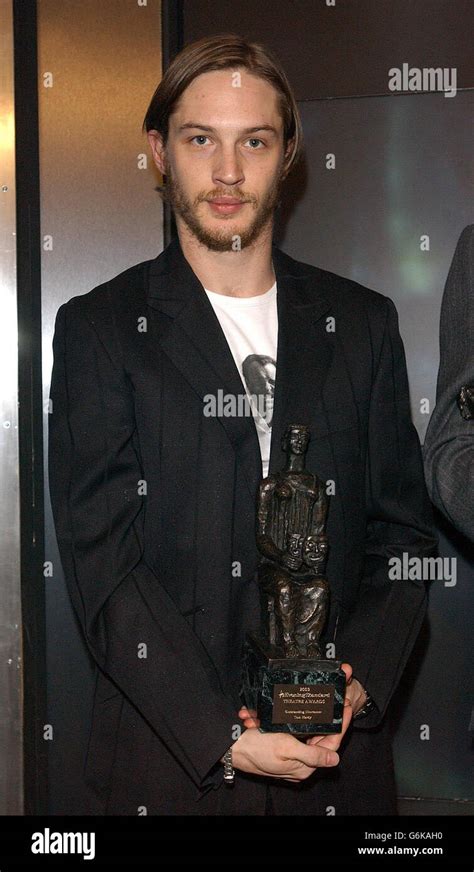 Tom Hardy Evening Standard Theatre Awards Stock Photo - Alamy