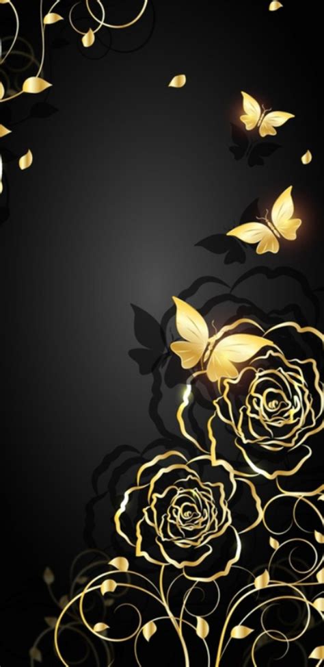 🔥 [30+] Cute Black and Gold Wallpapers | WallpaperSafari