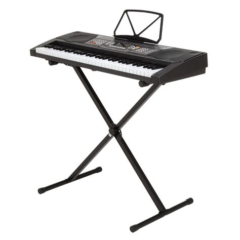 Homegear Musical Instruments 61 Key Electronic Piano Keyboard with ...