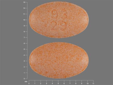 Pill Finder: 93 29 Orange Elliptical / Oval - Medicine.com