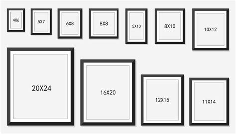 Standard Picture Frame Sizes In Inches ~ Woodworking Project of the Week