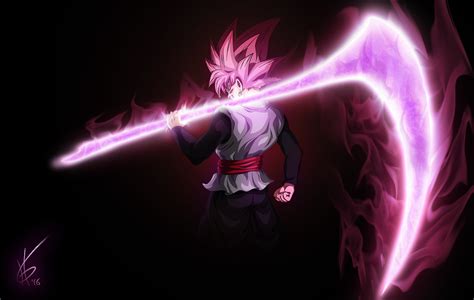 Super Saiyan Rose Goku Black Wallpaper