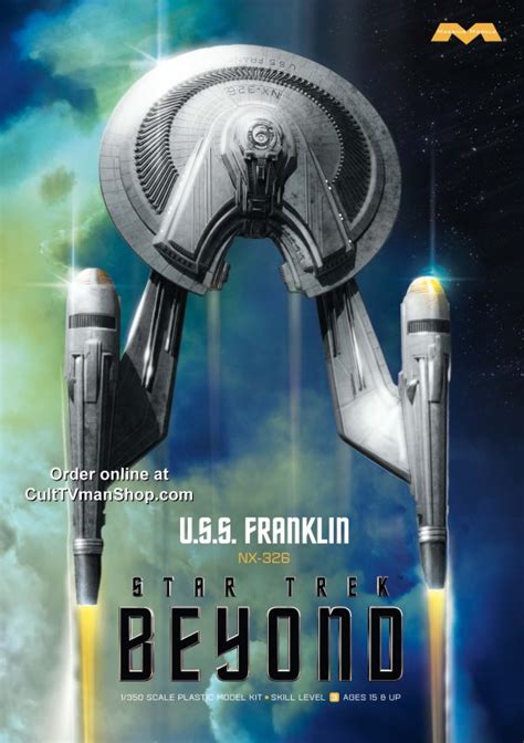 USS Franklin - Star Trek Beyond 1:350 scale from Moebius-Mo