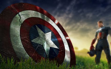 Captain America Shield Wallpaper HD - WallpaperSafari