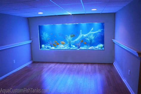 Incredible Built In Aquarium For Small Room | Home decorating Ideas