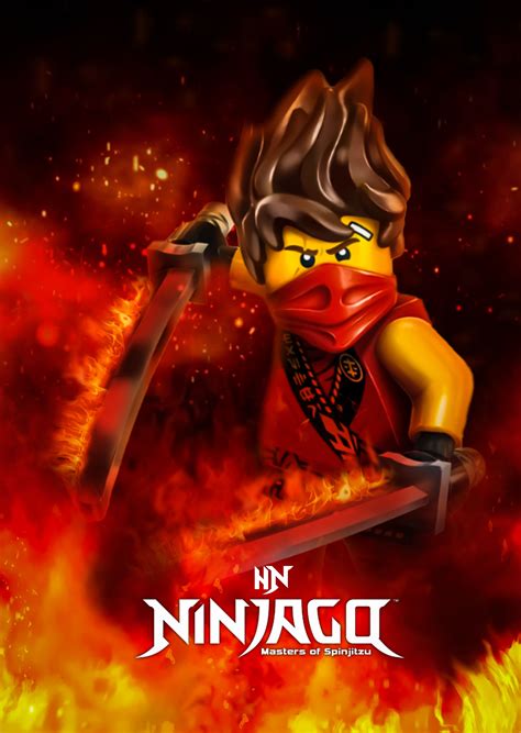 Lego Ninjago Kai Legacy Fire Poster | Lego ninjago, Ninjago, Ninjago kai