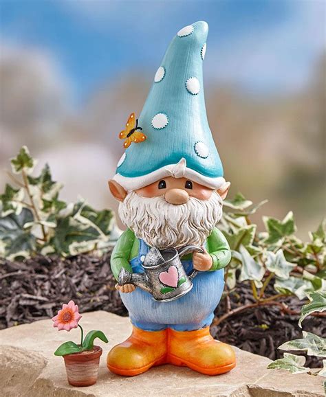 Whimsical Garden Gnome Friend Statues Vintage Outdoor Space | Etsy