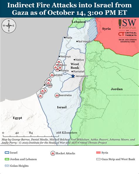 Middle East Maps Show Hamas-Israel Clashes, Rocket Attacks - Newsweek