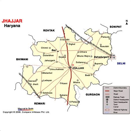 JHAJJAR MAP - JHAJJAR MAP Service Provider, Gurgaon, India