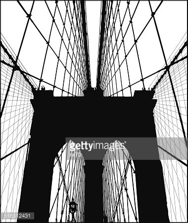 Brooklyn Bridge Silhouette Vector Stock Vector | Royalty-Free | FreeImages