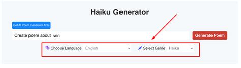 Haiku Generator - Paraphrasing Tool