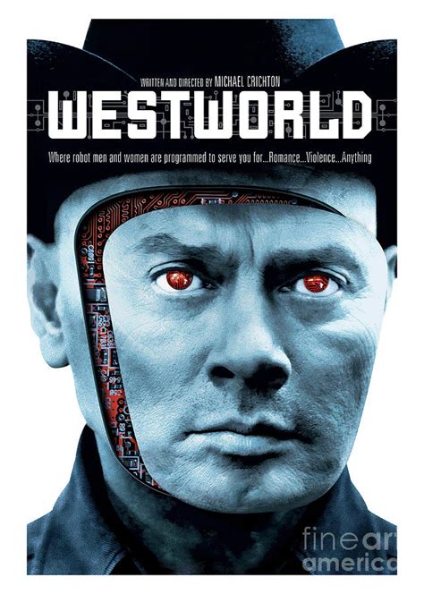 Westworld Movie Poster Mixed Media by Kultur Arts Studios - Fine Art America