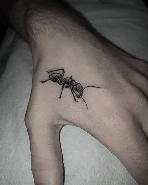 24 Creative Ant Tattoo Ideas and Meanings | TattooAdore