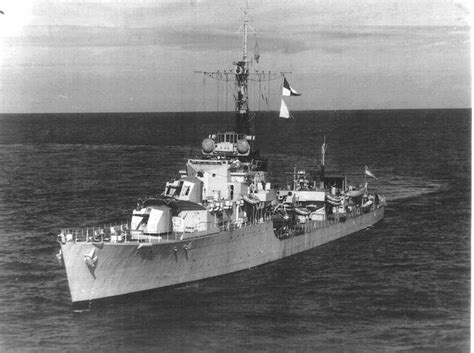 HMS Cossack (D57) Tribal-class destroyer of the British Royal Navy, post-war. (google.image ...