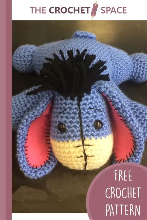 Crochet eeyore free crochet pattern – Artofit