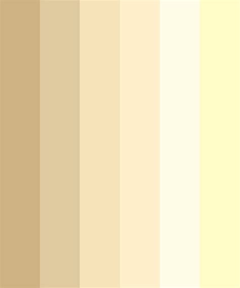 Pastel Beige & Cream Color Scheme