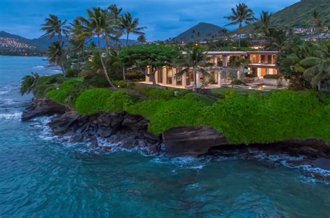 Extraordinary Hawaii Home: Private Oceanfront Estate in Honolulu ...