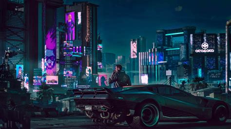 Cyberpunk 2077 [1920x1080] | Futuristic city, Digital wallpaper, Cyberpunk 2077