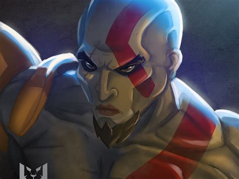 Kratos Fan Art by Leo Jeorge Bautista on Dribbble