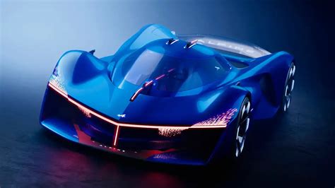 Alpine Alpenglow hydrogen hypercar concept revealed - Drive