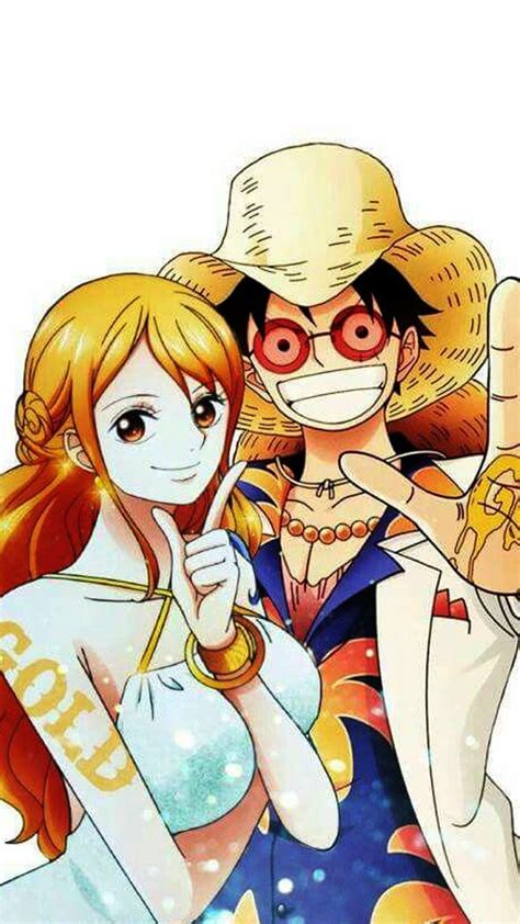 One Piece Nami And Luffy Wallpaper – NBKomputer