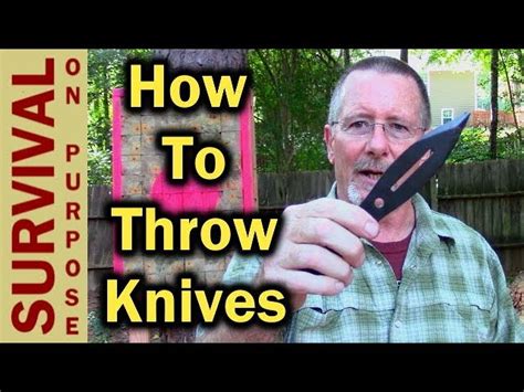 How To Throw Knives For Beginners - Knife Throwing Basics - Survival Browsing