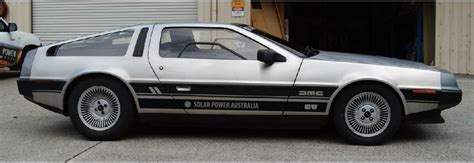 1981 Electric DeLorean DMC-EV Australia (AC Conversion) | Delorean, Solar energy projects, Diy ...