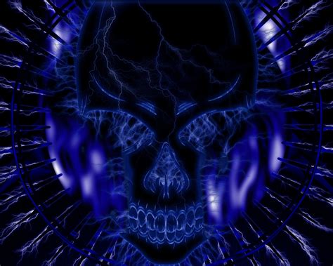 🔥 [70+] Blue Skull Wallpapers | WallpaperSafari