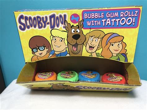 Scooby-Doo Bubble Gum Rollz Display Box-Art & Collectibles-Promotional Items