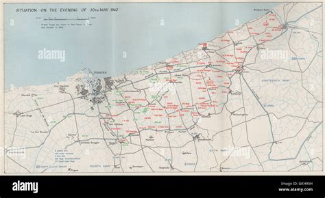 Battle Of Dunkirk Map