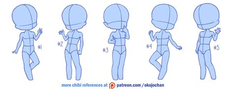 Chibi Male Body Base Drawing