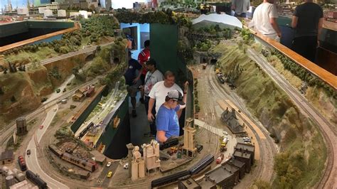 MASSIVE HO Scale Model Train Layout! Chesapeake Bay and Western in 2022 | Model railway track ...