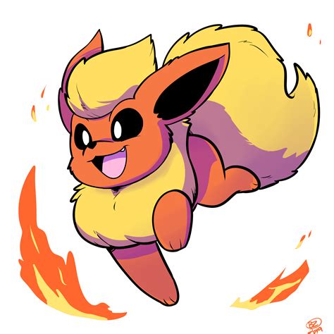 Flareon by Ztoons on Newgrounds