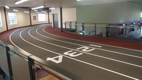 Pin by Robert Petrie on Gym layout | Indoor track, Running track, At home gym