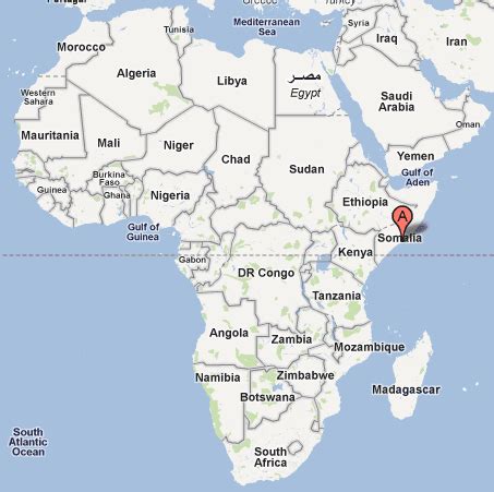 Mogadishu On World Map | Time Zones Map