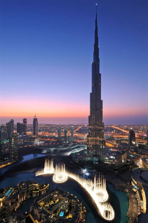 Burj Khalifa, The Tallest Man-made Structure In The World ~ World's Travel Destination