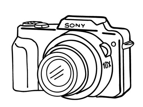 easy canon camera drawing - Clip Art Library