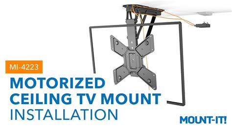 Diy Motorized Ceiling Tv Mount | Shelly Lighting