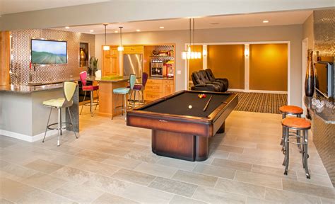 Custom Basement Game Room | Custom Basement Finishing Company