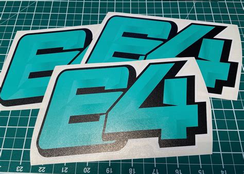 3 X Custom Racing Numbers Vinyl Stickers Decals Race - Etsy