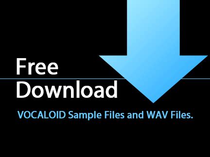 Free Download VOCALOID Sample Vocal Files for Your Music Production | VOCALOID