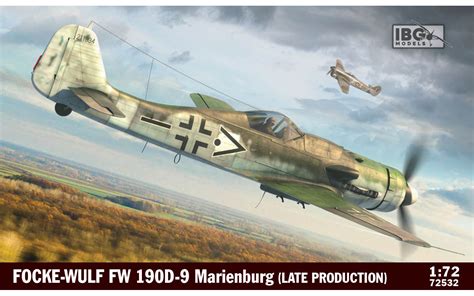 Focke-Wulf Fw 190D-9 Marienburg (Late Production) - IBG 72532 | kingshobby.com