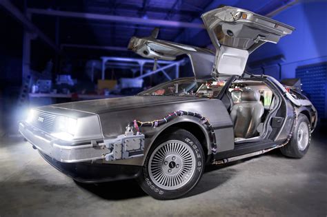 Original DeLorean Time Machine From 'Back To The Future' Heading To Petersen Auto Museum