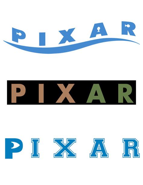 Disney Pixar Logos on Behance