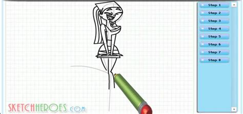 How to Draw -Lindsay- (Total Drama World Tour) « Drawing & Illustration :: WonderHowTo