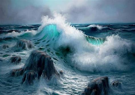 Beautiful Ocean Scenes - Bing Images | Waves, Ocean waves, Nature ...