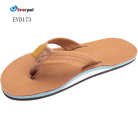 China Men's Leather Flip Flops Manufacturers and Suppliers - Everpal