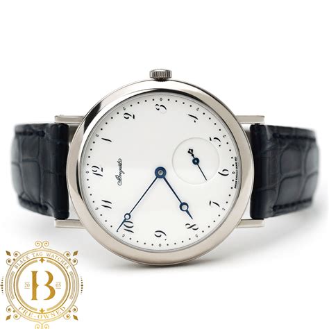 Breguet Classique Automatic White Gold Enamel Dial 5140BB/29/9W6 for $10,800 • Black Tag Watches ...