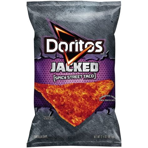 Doritos Jacked Spicy Street Taco Tortilla Chips 3.125 oz. Bag - Walmart.com - Walmart.com